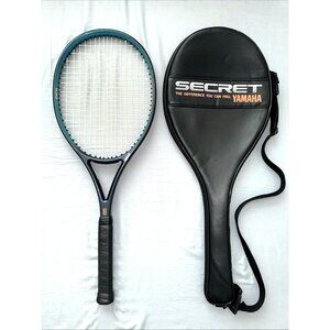 Yamaha Secret 05 RS Tennis Racquet New Strings Grip 4 3/8 Made In Singapore RARE